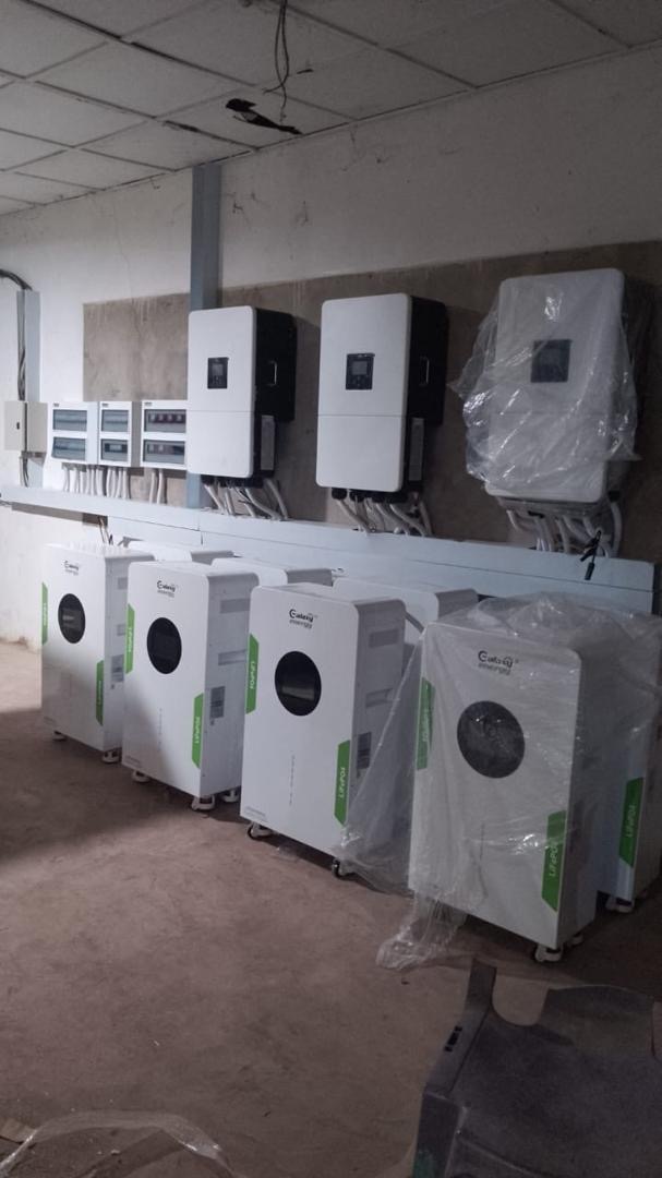 Solar installation for business in Lagos