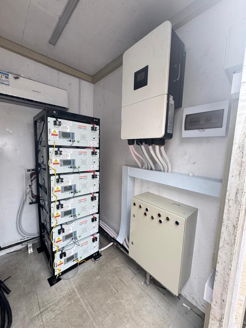 Business solar power system installation in Lagos